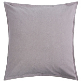  Наволочка SL Home "Деним" 70х70+2 см, цв.серый, 100% жатый хлопок 10245469 