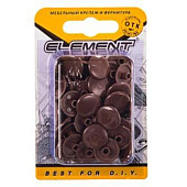 Заглушки на меб.стяжку 7мм дуб (50 шт) "Element"