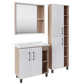  Тумба Адель 80 напольная с раковиной Миранда/Фостер 80 