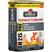 Клей для печей и каминов Термостойкий GM-215 12кг /Геркулес 
