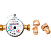  Счетчик воды универс ЭКО НОМ 15-110 с КМЧ и ОК 