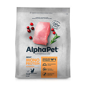 Сухой корм AlphaPet Superpremium Monoprotein для кошек 400г индейка 121343 Сухой корм AlphaPet Superpremium Monoprotein для кошек 400г индейка 121343
