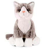 Мягкая игрушка Maxitoys, котик серый мейнкун, 25 см Мягкая игрушка Maxitoys, котик серый мейнкун, 25 см