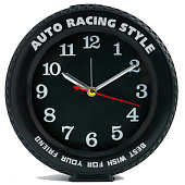Будильник настольный Автогонки детские d-10 см 14х4 см АА 7352024 Будильник настольный Автогонки детские d-10 см 14х4 см АА 7352024