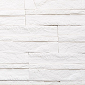 Камень искусственный 200х95 БОРО арт.01 белый (уп. 0.5м2/26шт) Камень искусственный 200х95 БОРО арт.01 белый (уп. 0.5м2/26шт)