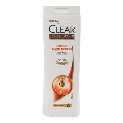  Шампунь CLEAR 400 Защита от Выпадения 