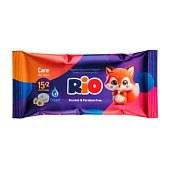 Влажные салфетки RIO 17шт детские L Baby с кремом