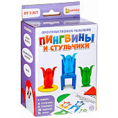 Настольная игра Zabiaka "Пингвины и стульчики", 5101615 Настольная игра Zabiaka "Пингвины и стульчики", 5101615