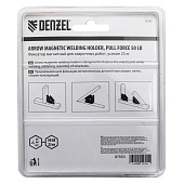  Фиксатор магнитный для сварочных работ усилие 50 LB Denzel 