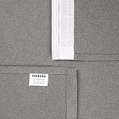  Портьера Сага 180х260 Серый /Легранд 