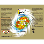 Эмаль аэрозольная алкидная глянцевая оранжевая RAL 2003 JOBI 520мл