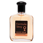  Туалетная вода с феромонами Formula Sexy Black Gold мужская, 100 мл Delta Parfum 
