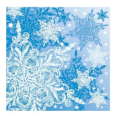 Салфетки Pero Prestig 3-х сл 33х33 НГ Снежный вальс 20шт Арт.4290 Салфетки Pero Prestig 3-х сл 33х33 НГ Снежный вальс 20шт Арт.4290