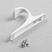 Крючок мебельный CAPPIO CLASSIC белый 9617924 Крючок мебельный CAPPIO CLASSIC белый 9617924