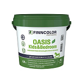 Краска для стен и потолков Oasis Kids&Bedroom FINNCOLOR База А 0,9 л Краска для стен и потолков Oasis Kids&Bedroom FINNCOLOR База А 0,9 л