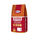  Затирка жаростойкая широкошовная белая (2кг) /Диола 