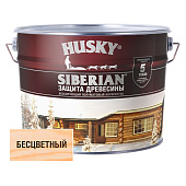 Антисептик HUSKY SIBERIAN полуматовый бесцветная 9л Антисептик HUSKY SIBERIAN полуматовый бесцветная 9л