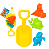  Набор для игры в песочнице "Подводный мир", 22х9,5х2 см, 4 предмета, 550-1163 