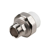 Муфта комб разъемная НР 20х3/4" PPR Муфта комб разъемная НР 20х3/4" PPR