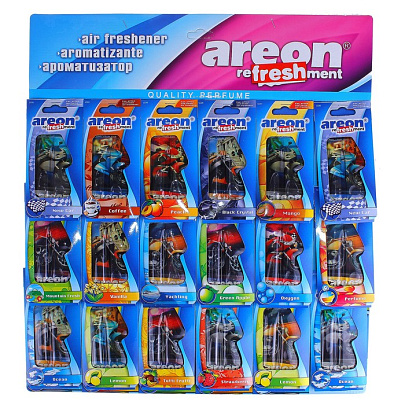 Ароматизатор подвесной гелевый AREON min18 Ароматизатор подвесной гелевый AREON min18
