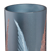  Ваза "Золотые листья на черном" d-12 см, 40 см 10911492 