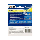 Клейкая нано лента UNIBOB кристально-прозрачная 20ммх1м Клейкая нано лента UNIBOB кристально-прозрачная 20ммх1м