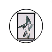 Фоторамка 10х15 металл Лофт Круг черный 195х195х2 9910756 Фоторамка 10х15 металл Лофт Круг черный 195х195х2 9910756