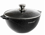 Казан для плова 4,5л Гранит Blaсk Induction Pro 54802И Казан для плова 4,5л Гранит Blaсk Induction Pro 54802И