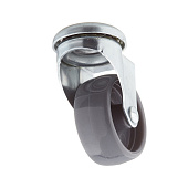 Ролик одинарный под штифт 50мм пластик (серый 1 шт)(35кг) Ролик одинарный под штифт 50мм пластик (серый 1 шт)(35кг)