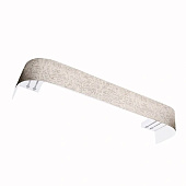 Карниз Бруно 2х рядный с декор.планкой 70мм белый матовый 240см /Легранд Карниз Бруно 2х рядный с декор.планкой 70мм белый матовый 240см /Легранд