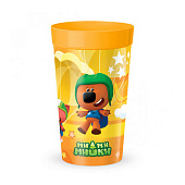 Стакан пластиковый 380мл "МИ-МИ-МИШКИ" оранжевый 362-275 Стакан пластиковый 380мл "МИ-МИ-МИШКИ" оранжевый 362-275