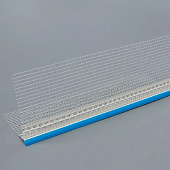  Профиль-капельник ПВХ с армир.сеткой 10х10см L2.5м /Лига 