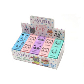 Ластик deVENTE 32х23х7мм 100% CUTE синтетический каучук прямоуг.цветной dust-free 4070101 Ластик deVENTE 32х23х7мм 100% CUTE синтетический каучук прямоуг.цветной dust-free 4070101