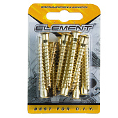 Стяжка шурупная 7,0x50 PZ латунирован. 15 шт Стяжка шурупная 7,0x50 PZ латунирован. 15 шт