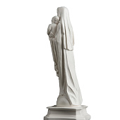  Статуэтка Дева Мария с мл.бол. белая 1079149 