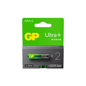  Батарейка LR03 Alkaline, 2шт, AAA, GP ULTRA PLUS 