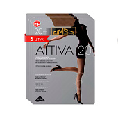 Колготки Omsa Attiva 20, цвет Natural, размер 5 Колготки Omsa Attiva 20, цвет Natural, размер 5