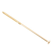  Саморез конструкционный потай Torx 8,0х200, желтый цинк, 2шт 