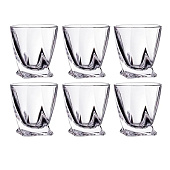  Стопка для ликера "QUADRO", 55 мл 6 шт БСС0579 