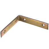  Уголок узкий сверхмощный 100х100х20х3-4мм, желтый цинк 