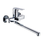 Смеситель для ванны Прилив с изливом 30 см хром 353511 Антей Смеситель для ванны Прилив с изливом 30 см хром 353511 Антей