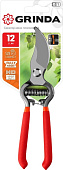  Секатор плоскостной 200мм цельнокованный GRINDA 423103 