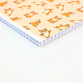 Тетрадь А5, 48 л на спирали 3 шт., внутренний блок №1 МИКС «Корги» 10187362 Тетрадь А5, 48 л на спирали 3 шт., внутренний блок №1 МИКС «Корги» 10187362