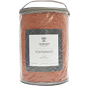 Покрывало 120х210 стеганое Традиция поплин кэмел 2327 Покрывало 120х210 стеганое Традиция поплин кэмел 2327