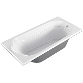 Ванна акриловая Grace 150х70х53см глубина 44см без экрана и ножек МетаКам Ванна акриловая Grace 150х70х53см глубина 44см без экрана и ножек МетаКам