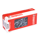  Саморезы универсальные оцинкованные ШУц 6,0х40мм, потайная голова, 100шт 