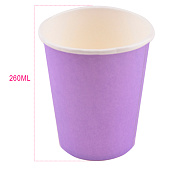 Набор бумажных стаканов 16 шт. "Party purple", (9,5 см) Набор бумажных стаканов 16 шт. "Party purple", (9,5 см)