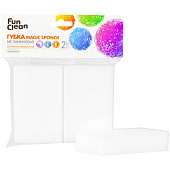 Набор губок для мытья поверхностей Fun Clean, меламин, 2шт, 7783 Набор губок для мытья поверхностей Fun Clean, меламин, 2шт, 7783