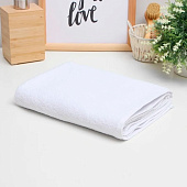 Полотенце 50х90 Этель Терри махровое, белый, 430 г/м2, 9690577 Полотенце 50х90 Этель Терри махровое, белый, 430 г/м2, 9690577