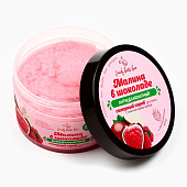  Скраб для тела Candy baht bar Малина в шоколаде, соль и сахар с маслами 350г 10898185 